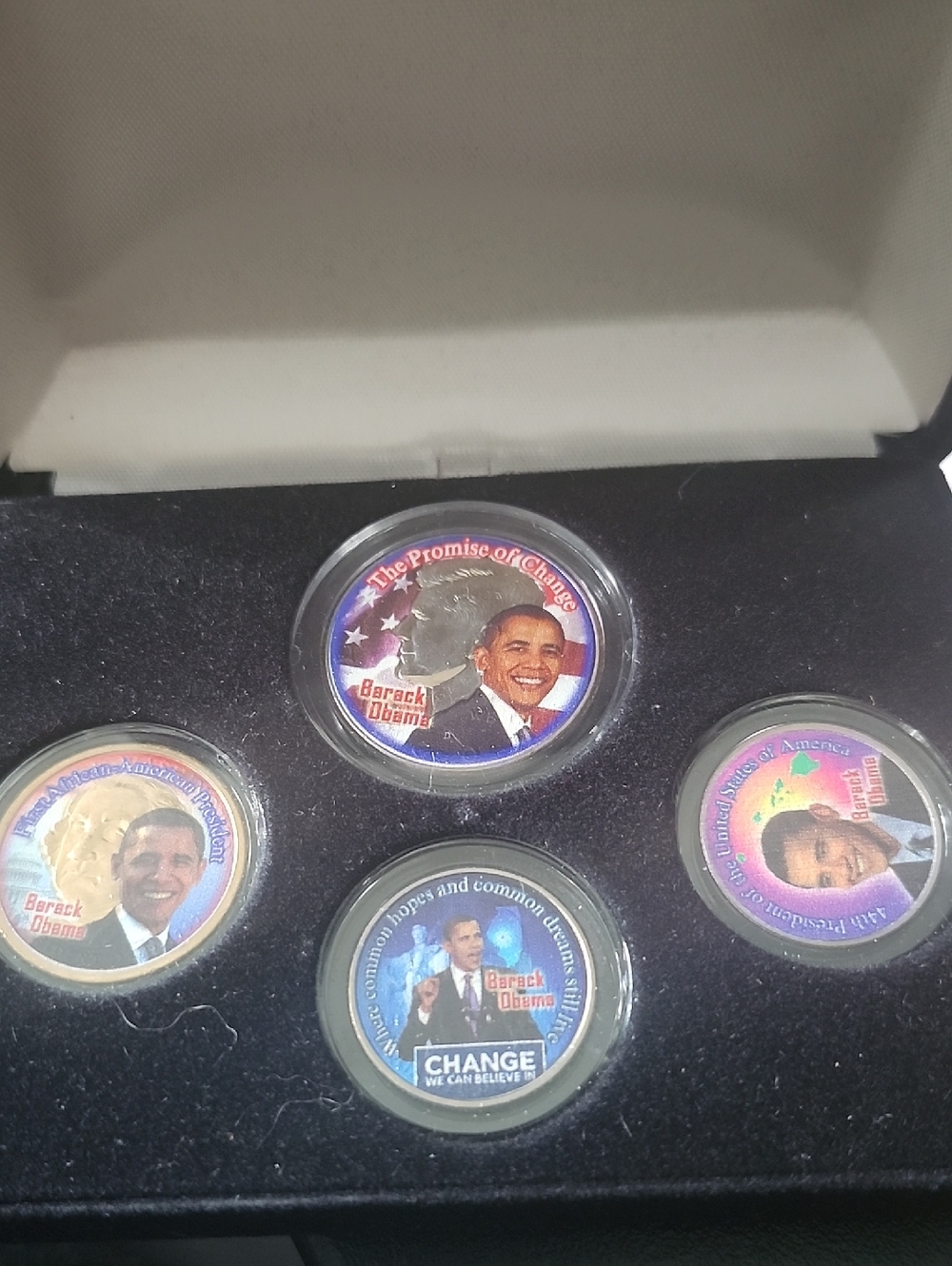 Barack Obama Commemorative Coin Set